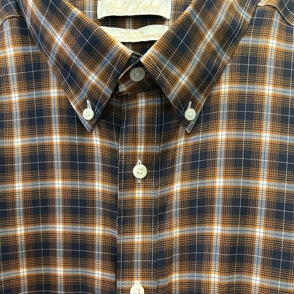 Round Tree and York - Gold Label Button Down Size 2XT - Picture 3 of 6